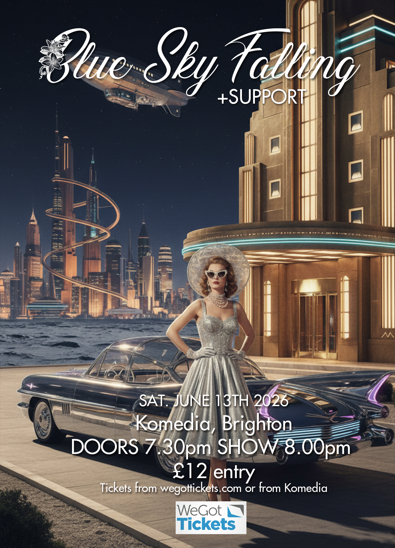 Blue Sky Falling - Live at The Komedia, Brighton