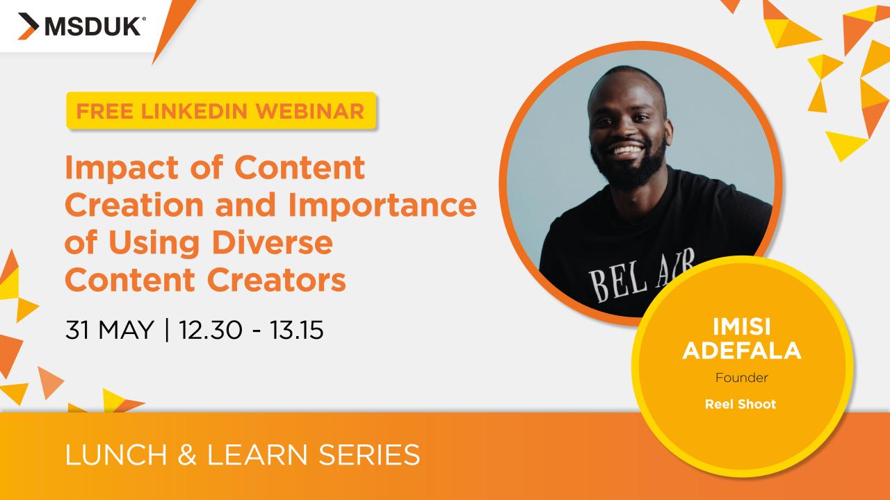 LinkedIn Lunch and Learn - Imisi Adefala, Reel Shoot